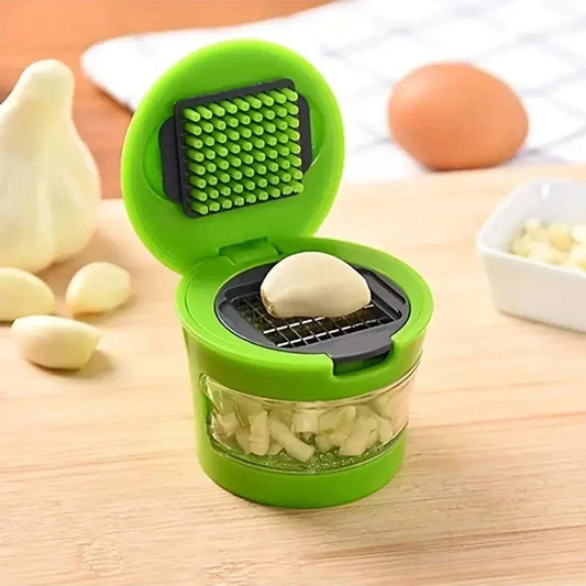 Mini Garlic Chopper | Chop in Seconds (No Knife Needed)