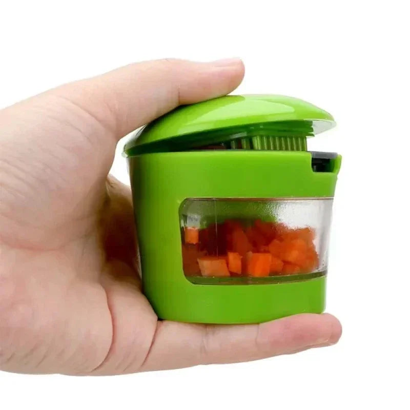 Mini Garlic Chopper | Chop in Seconds (No Knife Needed)