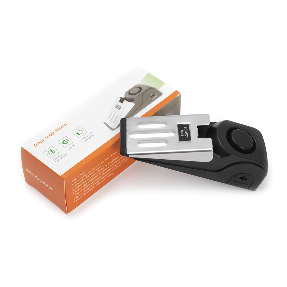 Portable Door Stop Alarm | 120dB Security Door Alarm for Home, Hotel & Travel