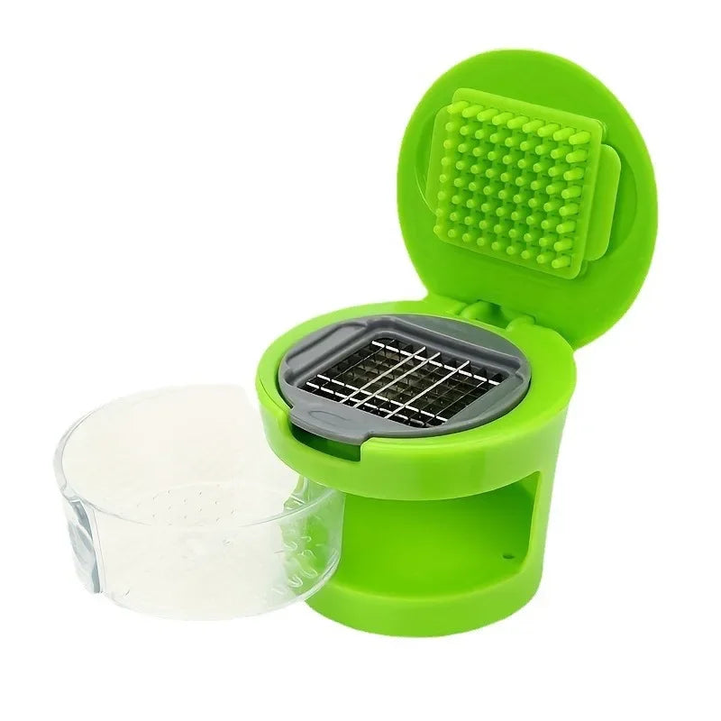 Mini Garlic Chopper | Chop in Seconds (No Knife Needed)