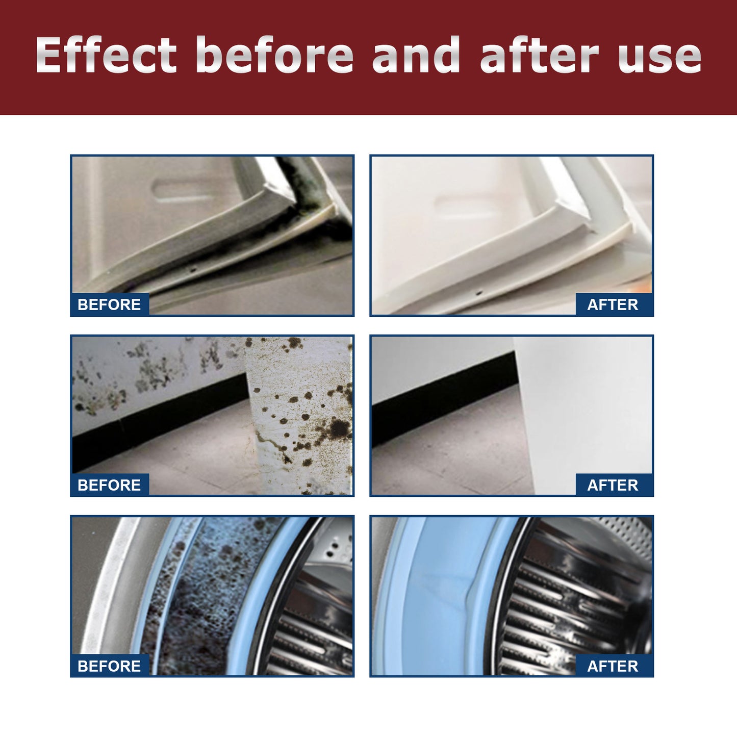 Mould & Damp Remover Spray | Bathroom, Wall & Tile Cleaner | Fast Stain Removal