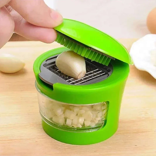 Mini Garlic Chopper | Chop in Seconds (No Knife Needed)